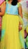 Picture of Beautiful blue and yellow work dress