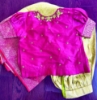 Picture of Benaras lehanga with beautiful pure silk work blouse 8-10y