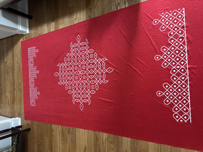 Picture of Kolam Backdrop 8*4