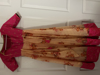 Picture of Organza floral long frock 8-10y