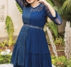 Picture of Blue party wear long frock