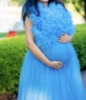 Picture of Frills dress -can  use for maternity shoot or party dress