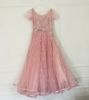 Picture of Baby pink partywear long gown