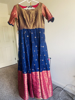 Picture of Pattu long frock with dupatta.