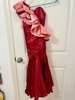 Picture of PL401 Red mermaid designer gown 8-9Y