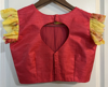 Picture of New Yellow Crop Top lehanga with pink raw silk blouse