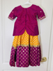 Picture of New benaras lehenga with maggam blouse 4-6y