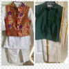 Picture of Kurta and dhoti pancha combo 12-18M