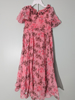 Picture of Mother XL and Daughter 3-4 Y Silk Long Frock