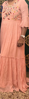 Picture of Peach pink long frock