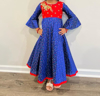 Picture of Combo Deal Alert --Embroidered long gown and lehenga set 2-3y
