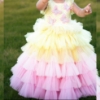 Picture of Beautiful butterfly photoshoot frock for 2-3 year old