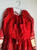 Picture of Red Bandhej lehenga (with dupatta)