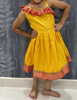 Picture of Langa voni set and silk frock for 4-5Y