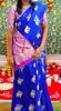 Picture of Sarees combo with 1 New Organza with Preloved Traditional Saree
