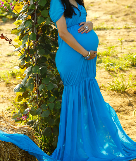 Picture of Maternity photoshoot gown