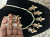 Picture of Paachi kundan sleek necklace set
