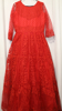Picture of Red embroidery long frock