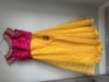 Picture of Yellow & pink Organza Crop top