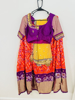 Picture of Kadhambari studio half saree- pure ikkat with full blouse work