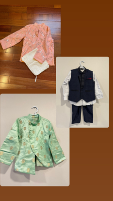 Picture of New Boys ethnic wear and suit set 1-2y