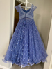 Picture of Light blue bridal gown