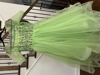 Picture of Pista green layered frock