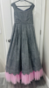 Picture of Grey and pink ball gown