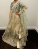 Picture of Neerus beige olive green lehenga