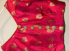 Picture of Women’s pure Linen saree with pure Benaras pattu blouse