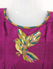 Picture of Pure kanchi pattu langa with maggam work blouse 5-6Y