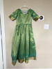 Picture of Green and blue  customized dress