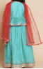 Picture of V-Neck Ready to Wear Lehenga & Blouse With Dupatta 10-12y