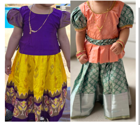 Picture of Baby lehenga combo 12-18M