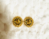 Picture of Pure brass made jadau kundan studs