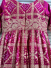 Picture of Gajji Silk Bandhej Long frock for 6-8 yrs