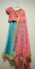Picture of Pink & Blue Lehenga 10-15y