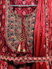 Picture of Beautiful muslin silk anarkali long dress