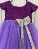 Picture of Lilac Magenta Ruffle Dress 7-8yrs