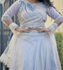 Picture of Beautiful grey designer lehenga