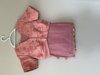 Picture of Baby pink tissue saree