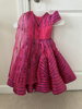 Picture of Structured Pink Designer Frock 1-2years