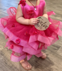 Picture of Rosie Pink Ruffled and Yellow tutu party dresses 1-2Y