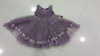 Picture of Lilac partywear frock and benaras frock for 4-5 Y