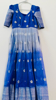 Picture of PL510 Grey and ink blue Ombre long frock