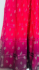 Picture of PL518 Ombre pink partywear frock