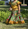 Picture of Designer frock and lehanga combo 1-2y