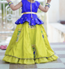 Picture of Heavy maggam work designer lehenga 2-3y