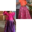 Picture of PL547 benaras and pattu langa combo 3-5y