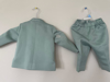 Picture of Side Buttoned ensemble with coordinated trouser 12-15M